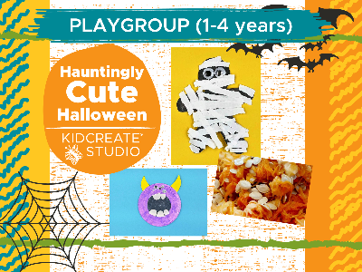 Artsy Playgroup - Hauntingly Cute Halloween (1-4 years old)